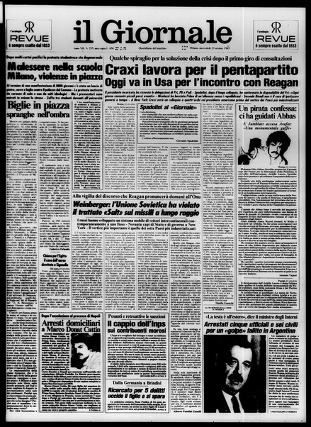 Il giornale : quotidiano del mattino